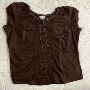 Christopher & Banks top, size M